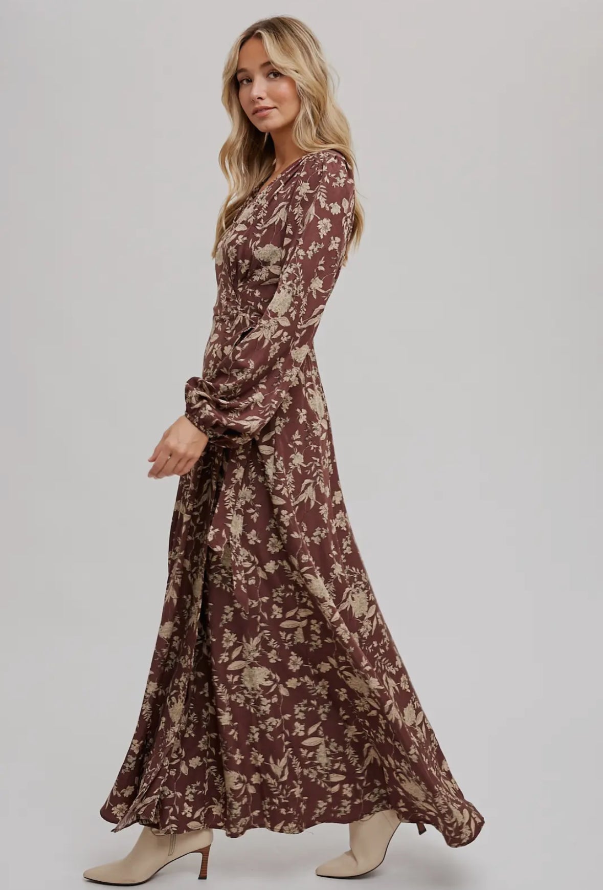 LaLa Floral Maxi Dress