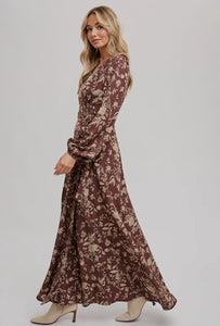 LaLa Floral Maxi Dress