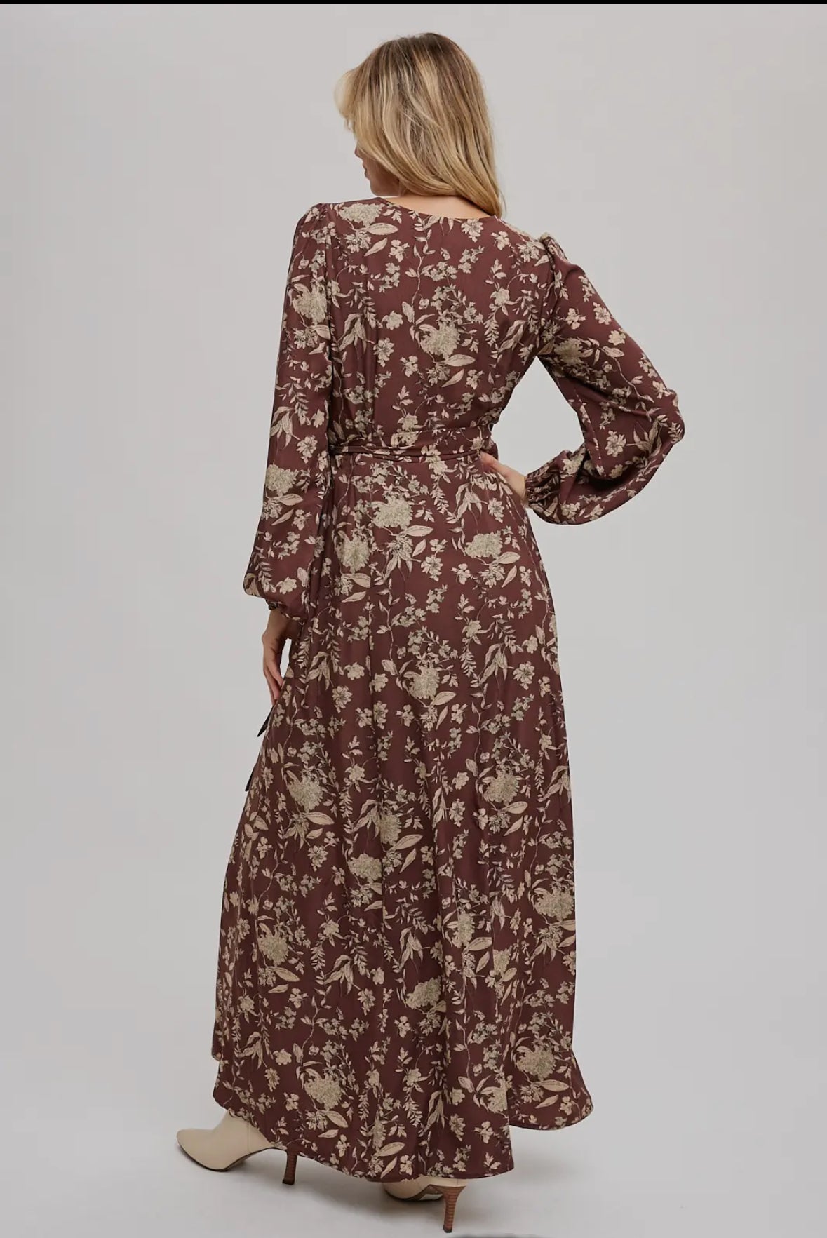 LaLa Floral Maxi Dress