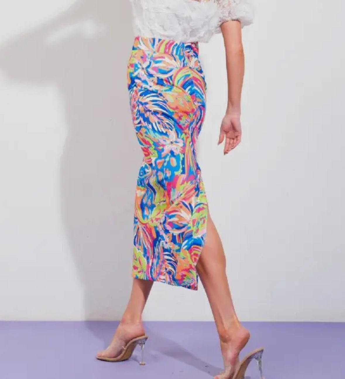 Vaca Vibes Pencil Skirt