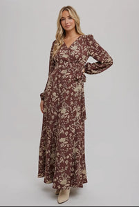 LaLa Floral Maxi Dress