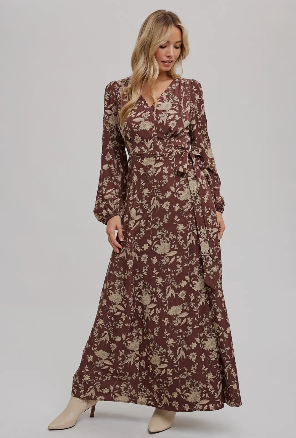 LaLa Floral Maxi Dress