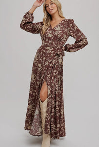 LaLa Floral Maxi Dress