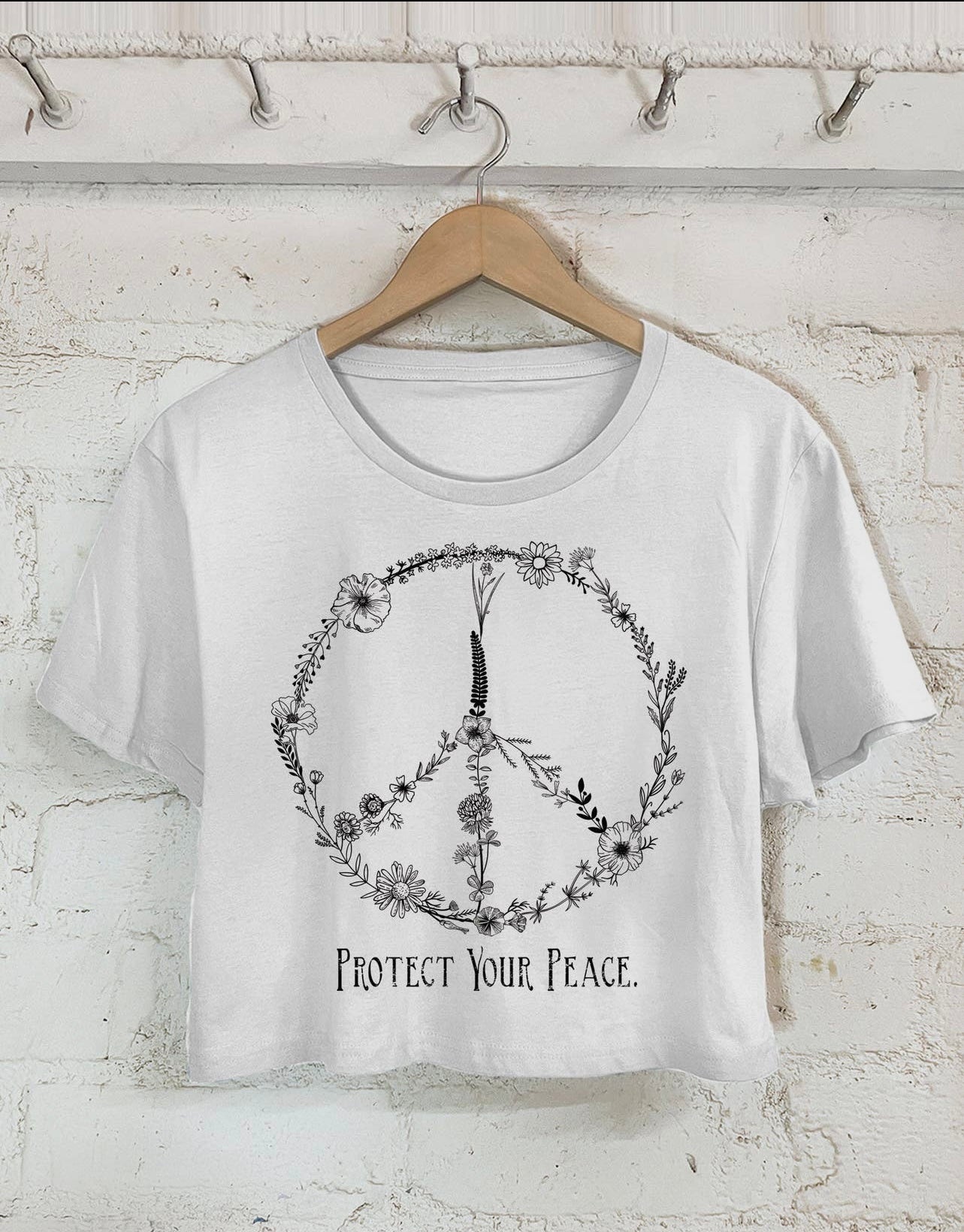 Protect Your Peace Crop Tee