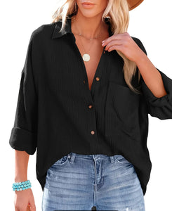 Button Up Babe (multiple colors)