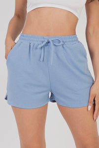 Not so Basic shorts (tan/powder blue)