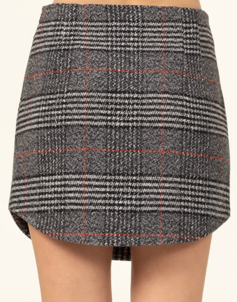 Pretty in Plaid Skirt