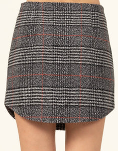 Pretty in Plaid Skirt