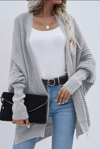 Loose Fitted Knit Cardigan