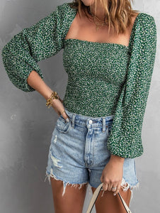 Green with Envy Top